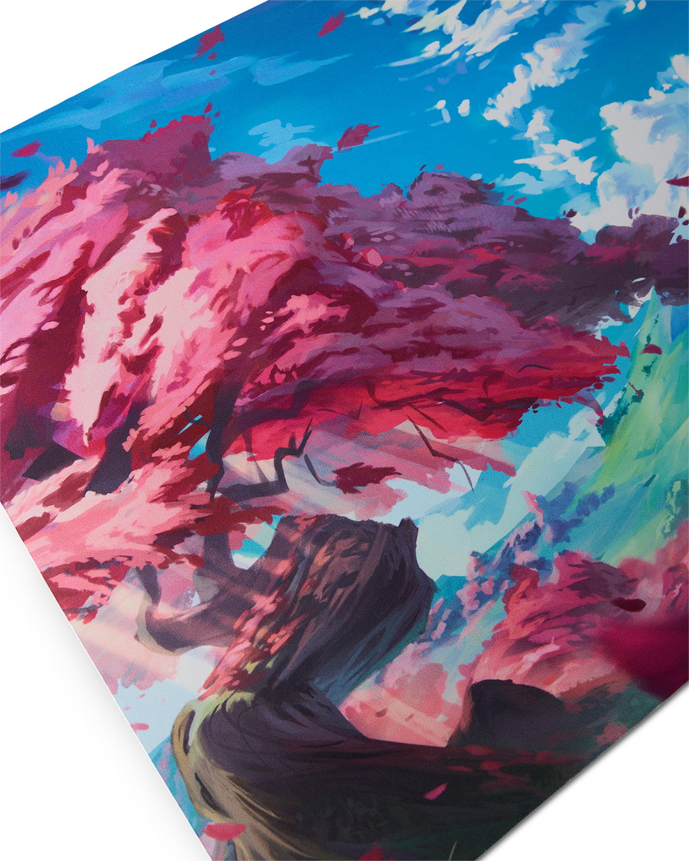 Desk Size Mousepad - Cherry Blossom