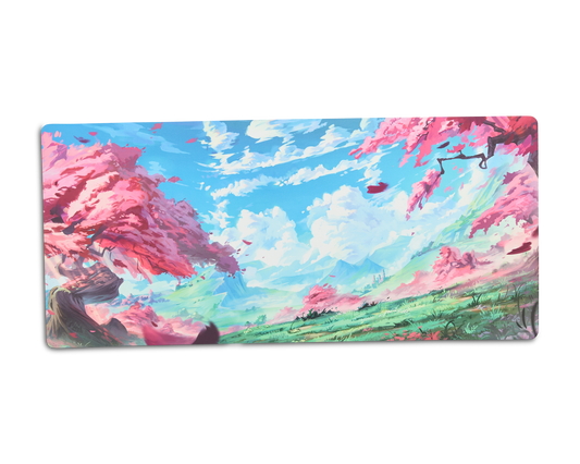 Desk Size Mousepad - Cherry Blossom